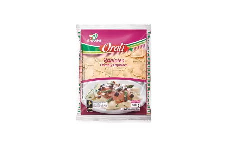 RAVIOLES CARNE Y ESPINACA